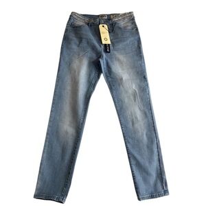 DENIM BLVD Super ‎ High Rise Jeans Women's Size 913 Blue